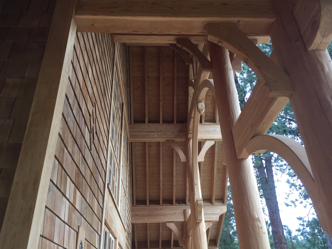 Wood home preserved with P-Wood