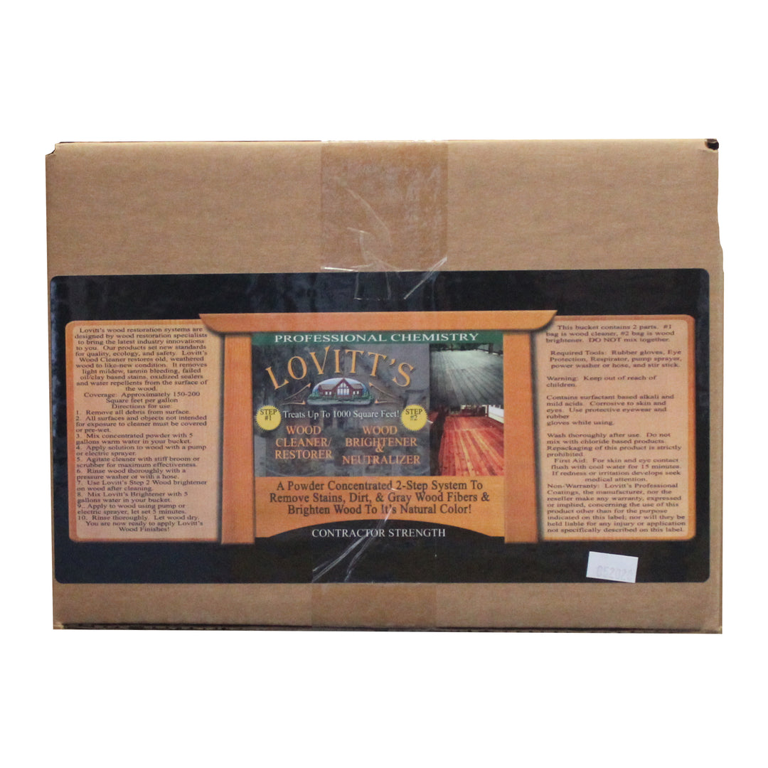 Lovitt's Wood Cleaner & Brightener