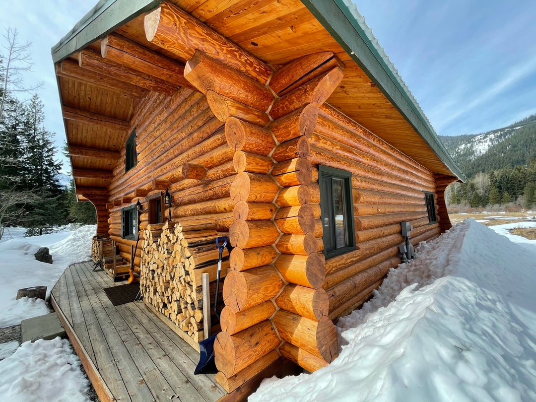 How to prepare your log home for winter?