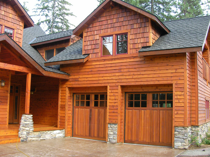 Lovitt's Natural Gold on cedar siding and shakes