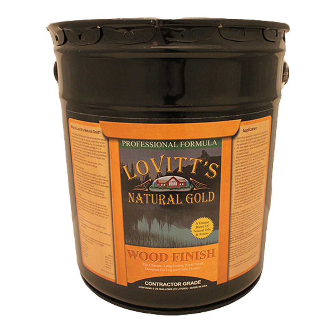 Lovitt's Natural Gold oil base wood stain